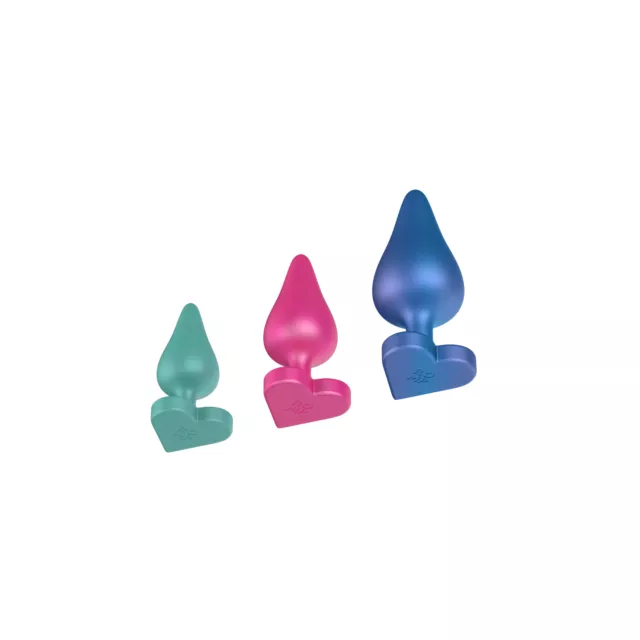 ROMP Luster Butt Plug Set - 3 Pack at Spencer's