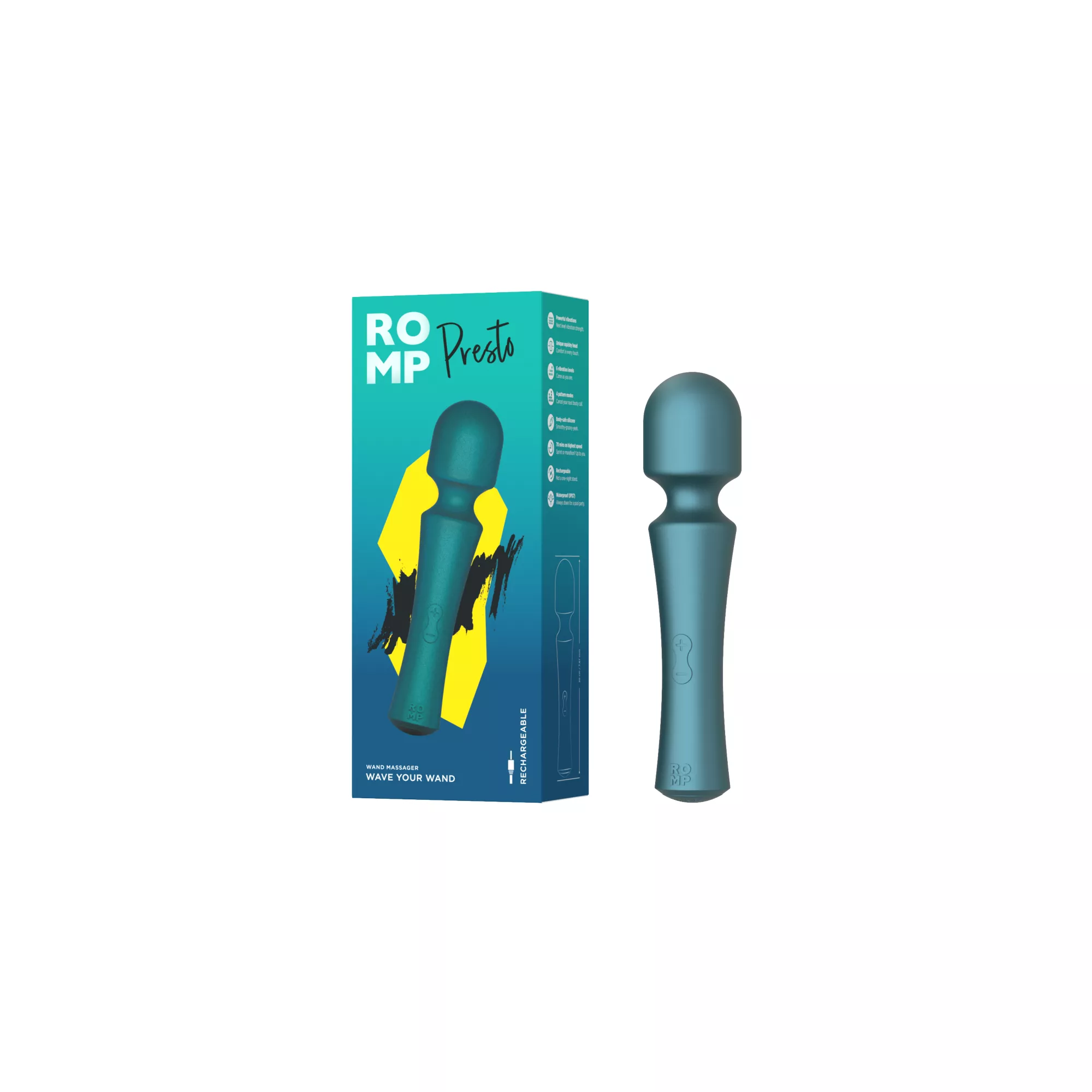 ROMP Presto Wand Massager at Spencer's