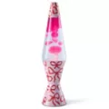 17 Inch Pink and Red Bow Lava Lamp at Spencer's