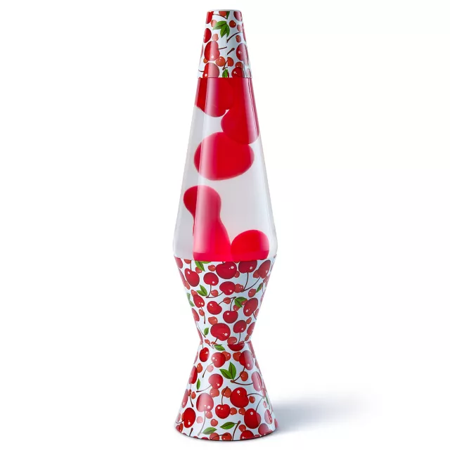 14.5 Inch Cherry Print Lava Lamp at Spencer's