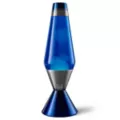 16.3 Inch Metallic Gray and Blue Lava Lamp at Spencer's