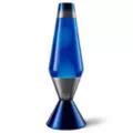16.3 Inch Metallic Gray and Blue Lava Lamp at Spencer's