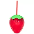 Strawberry Sipper Cup with Straw - 20 oz. at Spencer's