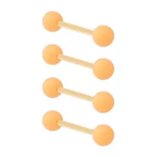 Multi-Pack Nude Bioflex and UV Acrylic Barbells 4 Pack - 14 Gauge at Spencer's
