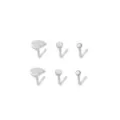Multi-Pack CZ Wings L-Bend Nose Rings at Spencer's