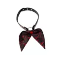 Blood Splatter Oversized Bow Choker Necklace at Spencer's