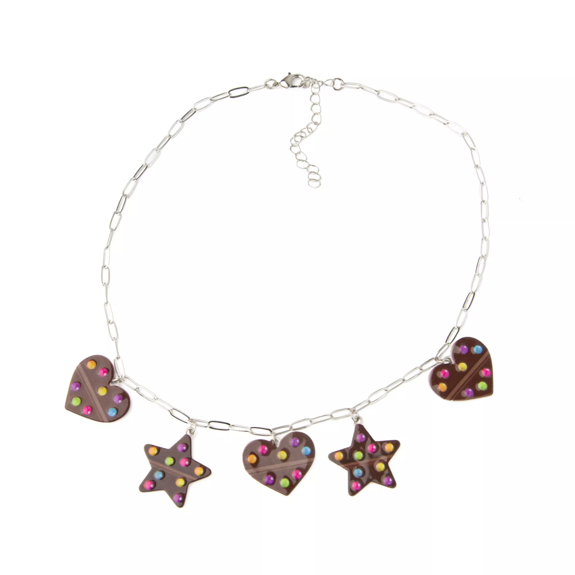 Cosmic Brownie Charm Necklace at Spencer's
