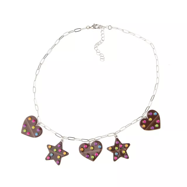 Cosmic Brownie Charm Necklace at Spencer's