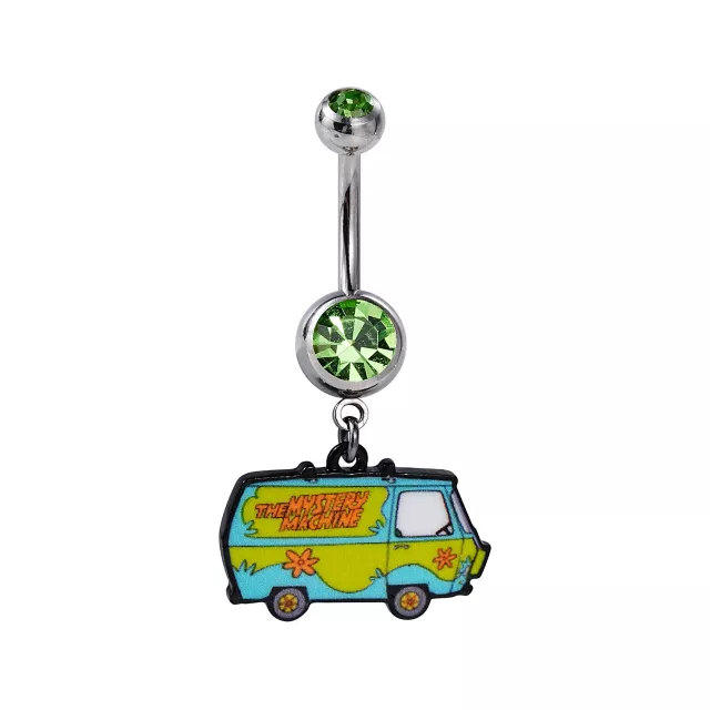 Mystery Machine Dangle Belly Ring 14 Gauge - Scooby-Doo