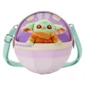 Loungefly Grogu Hover Pram Plush Crossbody Bags - The Mandalorian at Spencer's