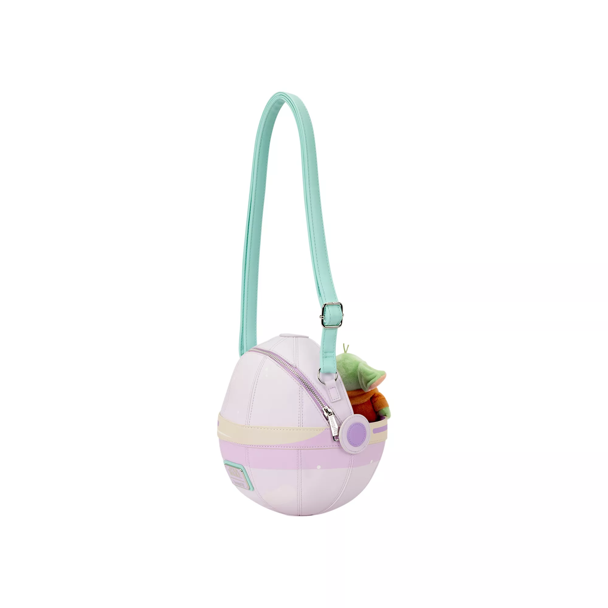 Loungefly Grogu Hover Pram Plush Crossbody Bags - The Mandalorian at Spencer's