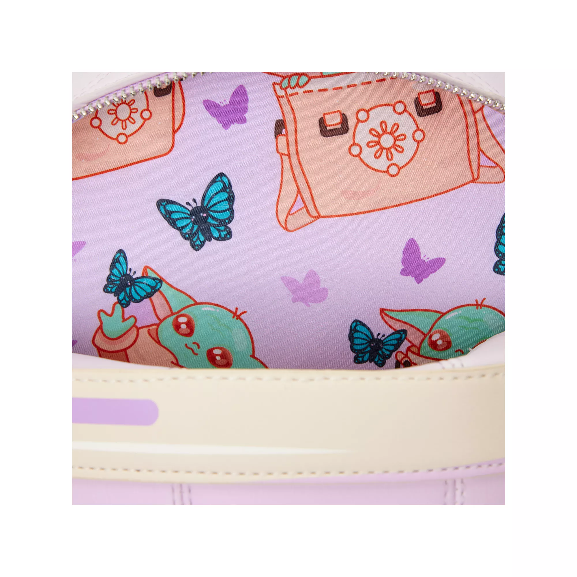 Loungefly Grogu Hover Pram Plush Crossbody Bags - The Mandalorian at Spencer's