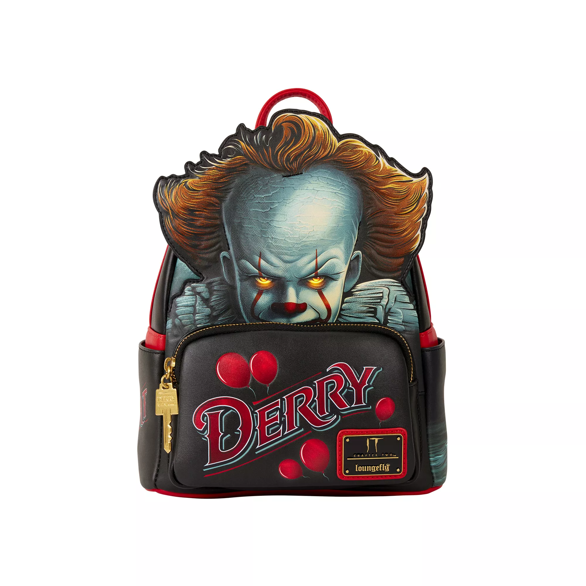 Loungefly Pennywise Derry Balloon Light-Up Mini Backpack - It