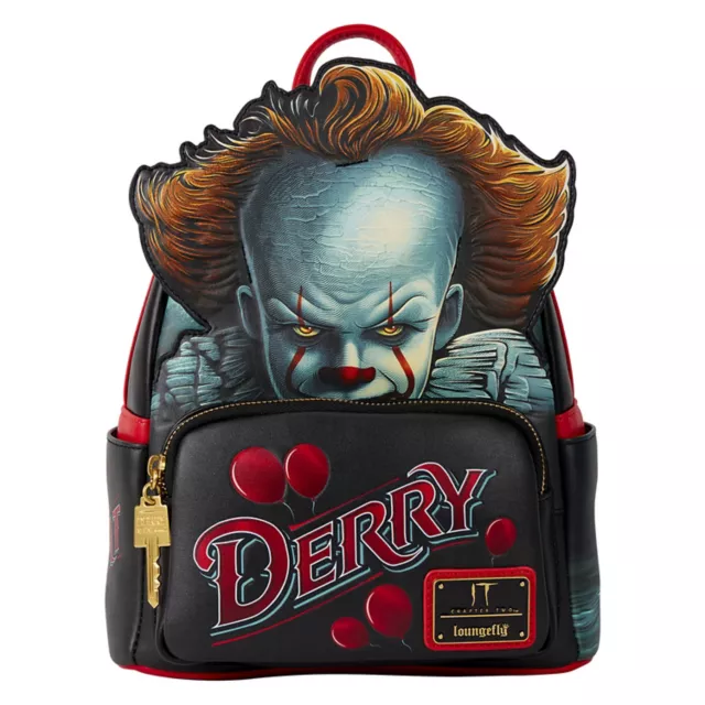 Loungefly Pennywise Derry Balloon Light-Up Mini Backpack - It