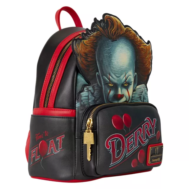 Loungefly Pennywise Derry Balloon Light-Up Mini Backpack - It