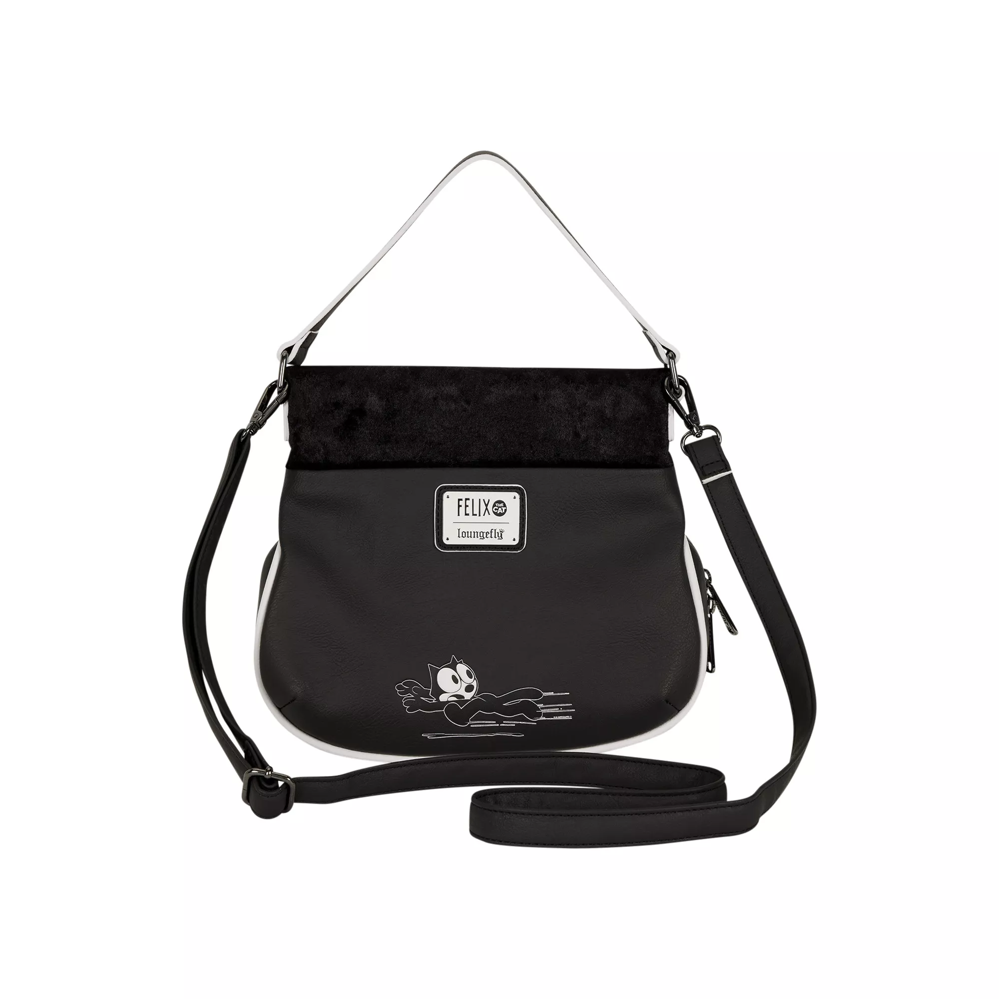 Loungefly Felix the Cat Checkered Crossbody Bag at Spencer's