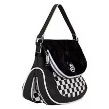 Loungefly Felix the Cat Checkered Crossbody Bag at Spencer's