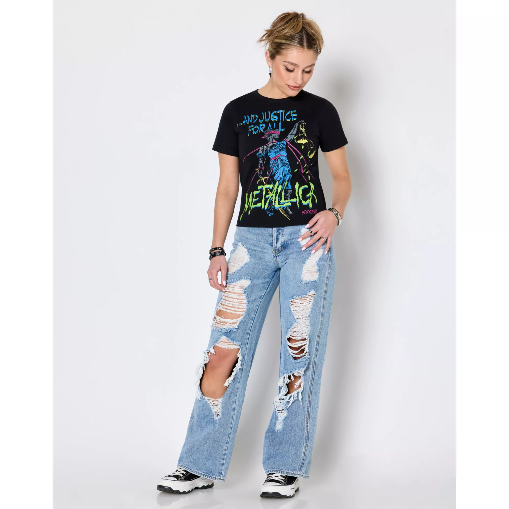 Metallica And Justice for All Baby T Shirt at Spencer's