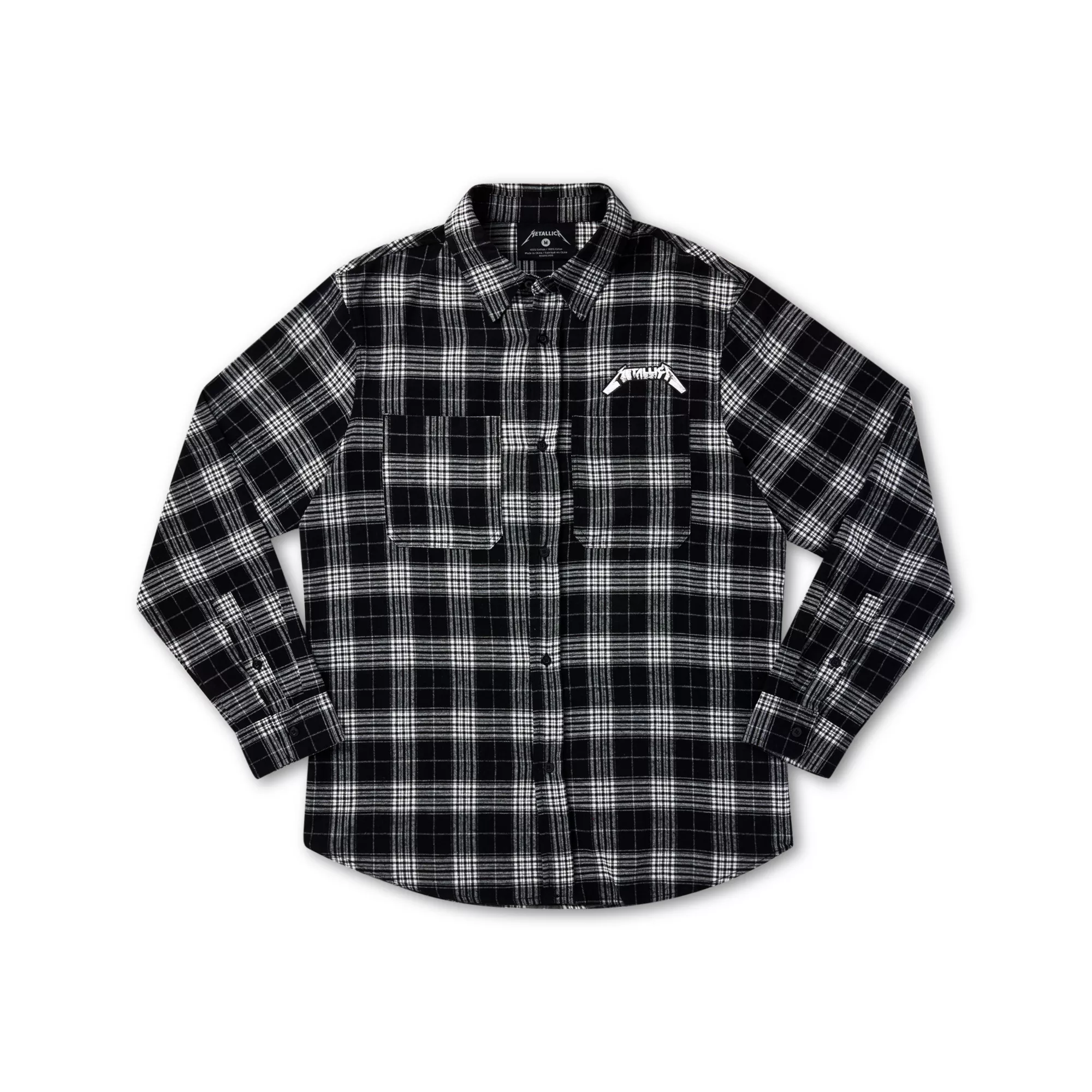 Metallica Flannel Shirt