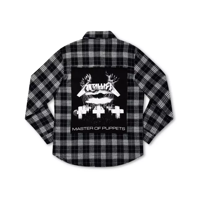 Metallica Flannel Shirt