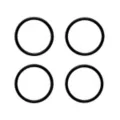 Multi-Pack Black Titanium Hinged Nose Hoops 4 Pack - 20 Gauges at Spencer's