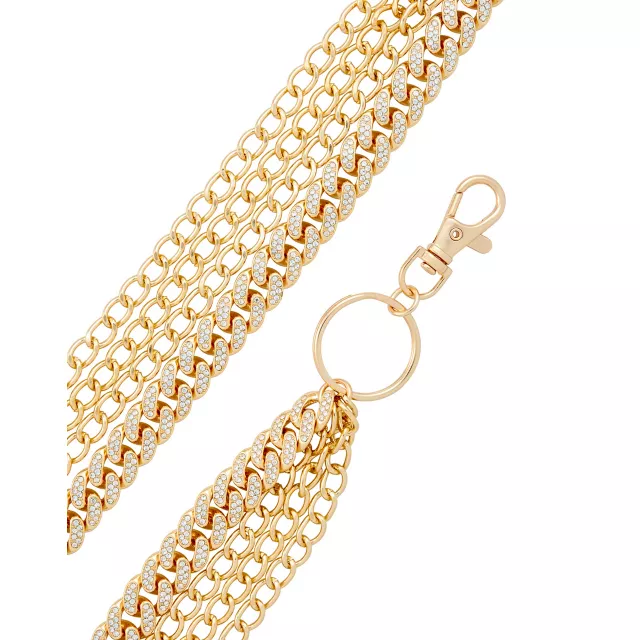 Goldtone 4-Row Wallet Chain at Spencer's