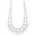 2-Row Spiked Wallet Chain at Spencer's