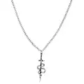 Snake Sword Chain Necklace at Spencer's