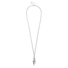 Snake Sword Chain Necklace at Spencer's
