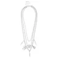 Cat Dagger Pentagram Chain Necklace at Spencer's