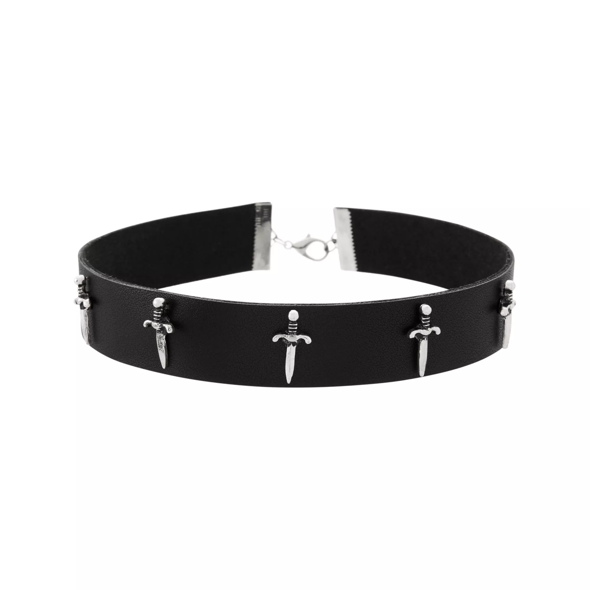 Sword Chain Choker Necklace Set at Spencer's