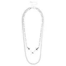 Sword Chain Choker Necklace Set at Spencer's