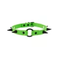 Green Spiked Choker Necklace at Spencer's