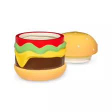 Burger Molded Stash Jar at Spencer's