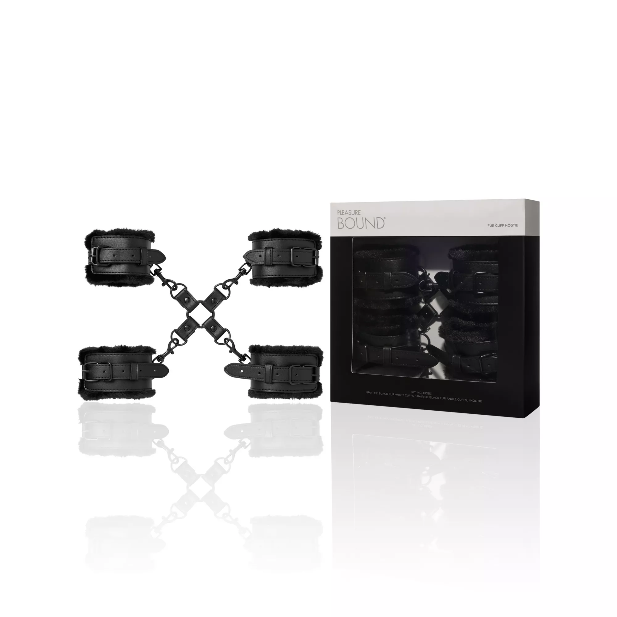 Fur Cuff Hogtie Kit - Pleasure Bound