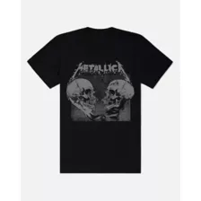 Metallica Dual Skull T Shirt at Spencer's