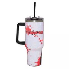 Art the Clown Bloody Rhinestone Tumbler 40 oz. - Terrifier at Spencer's