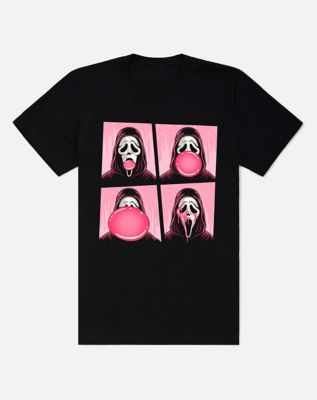 Ghost Face Bubble Gum Pop Art T Shirt