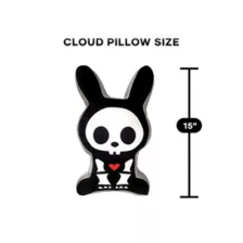 Skelanimals Jack the Rabbit Travel Cloud Pillow at Spencer's