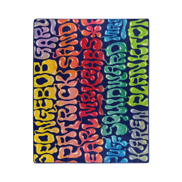 SpongeBob SquarePants Welcome to Bikini Bottom Fleece Blanket at Spencer's