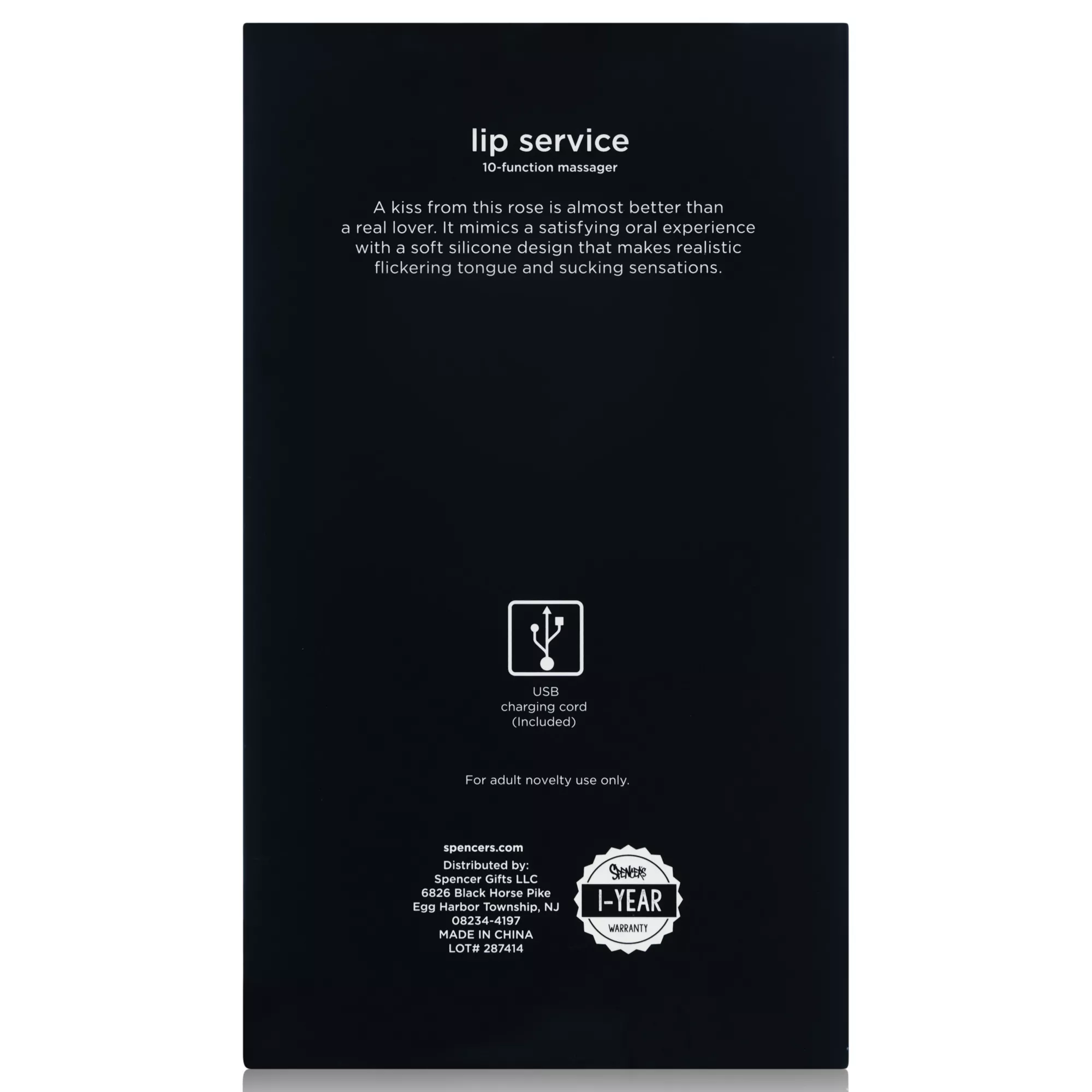 Lip Service Rose Massager - Hott Love Extreme at Spencer's