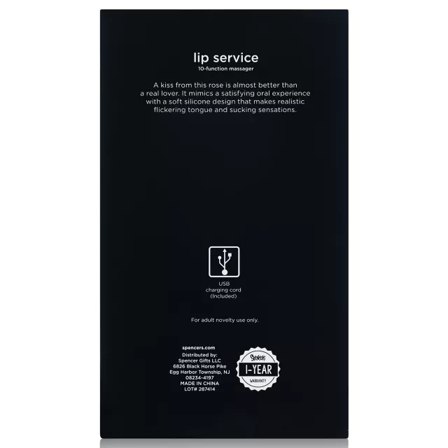 Lip Service Rose Massager - Hott Love Extreme at Spencer's