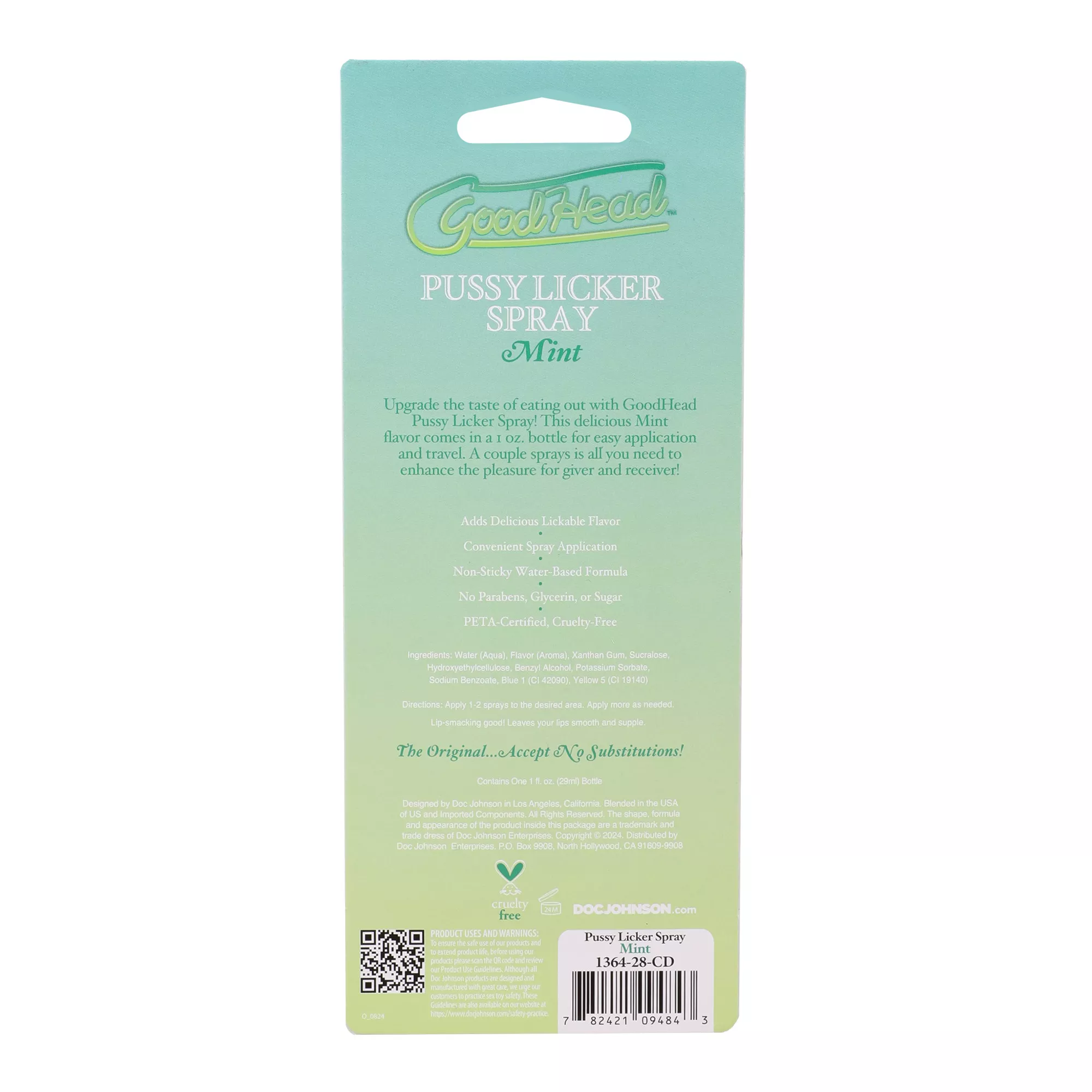 Good Head Mint Pussy Licker Spray - 1 oz. at Spencer's