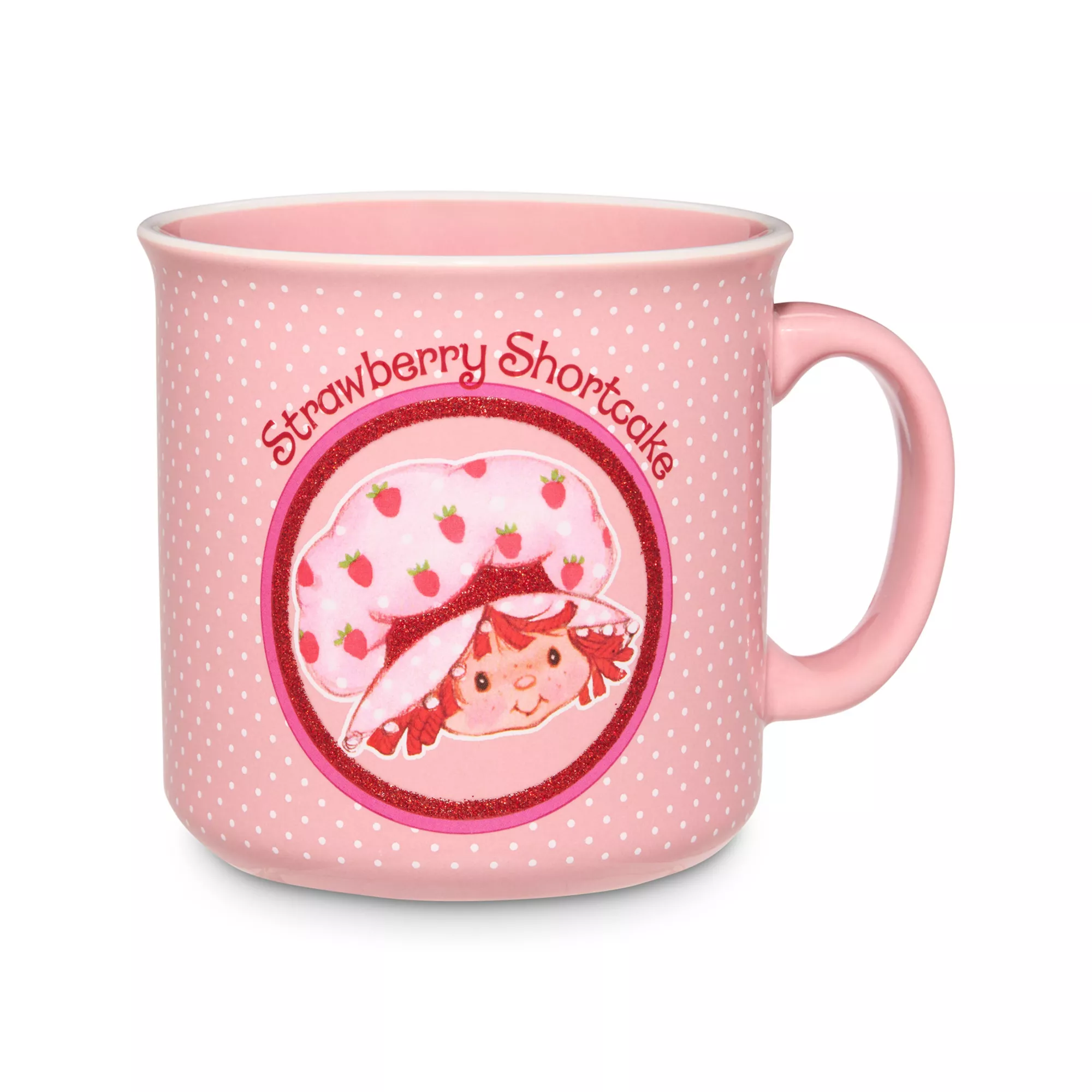 Strawberry Shortcake Glitter Coffee Mug - 20 oz. at Spencer's