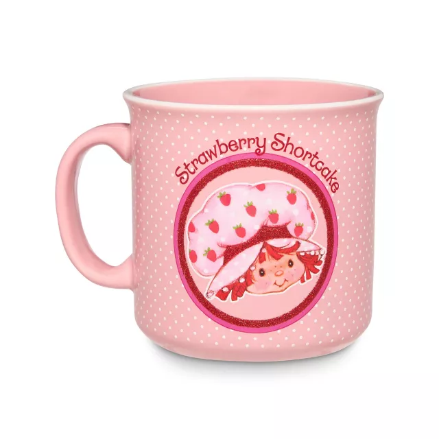 Strawberry Shortcake Glitter Coffee Mug - 20 oz. at Spencer's