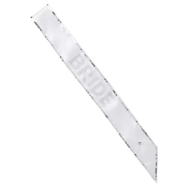 Rhinestone Bride Sash at Spencer's