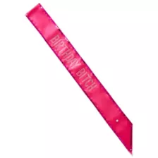 Rhinestone Birthday Bitch Sash at Spencer's