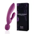 Hott Love Extreme Endless Pleasure 2 in 1 Rabbit Wand at Spencer's