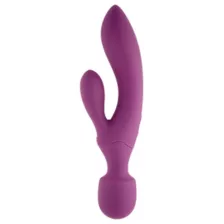 Hott Love Extreme Endless Pleasure 2 in 1 Rabbit Wand at Spencer's