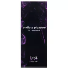 Hott Love Extreme Endless Pleasure 2 in 1 Rabbit Wand at Spencer's